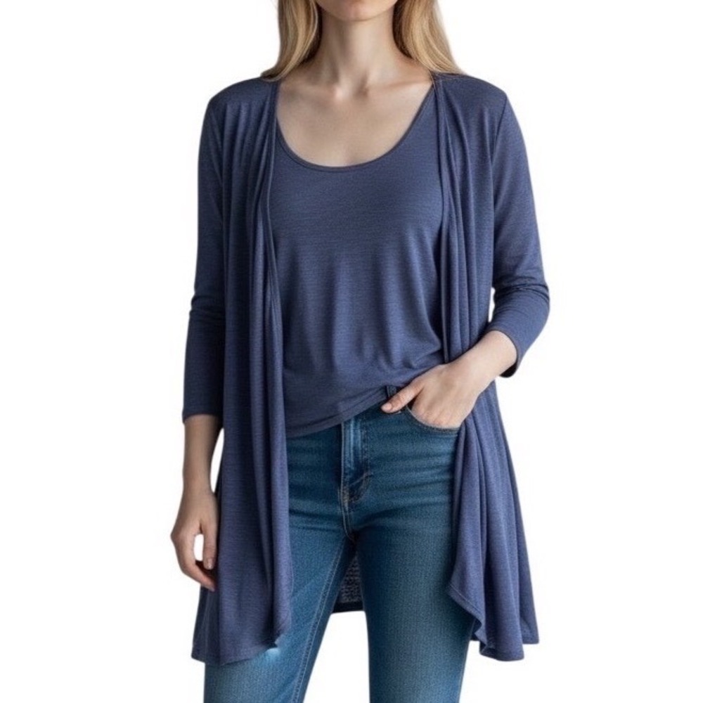 Gerard Darel Linen Blend Cardigan and Tank Top Set